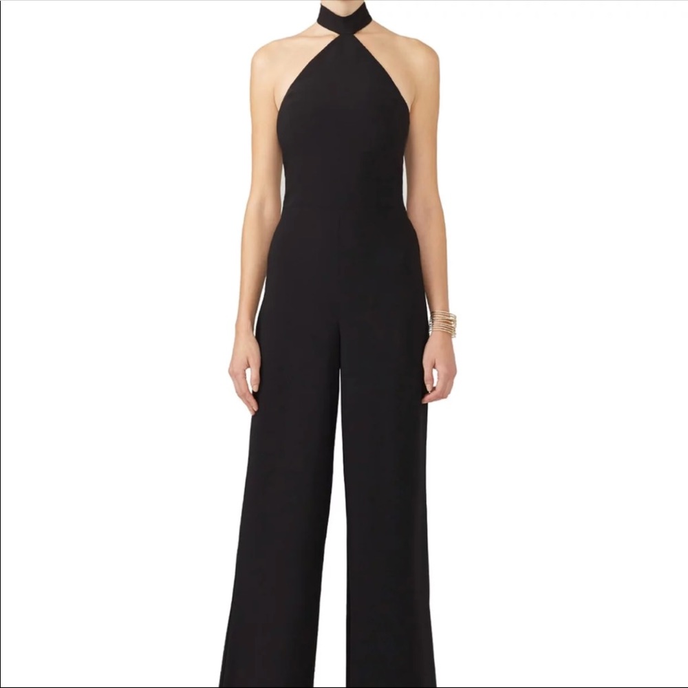 Amanda Uprichard black jumpsuit